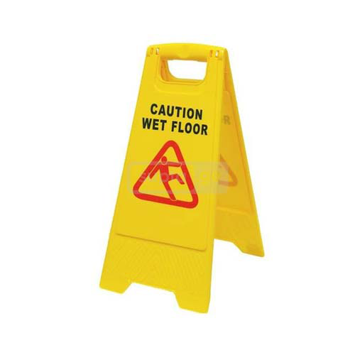 ნიშანი Wet Floor-სველი იატაკი